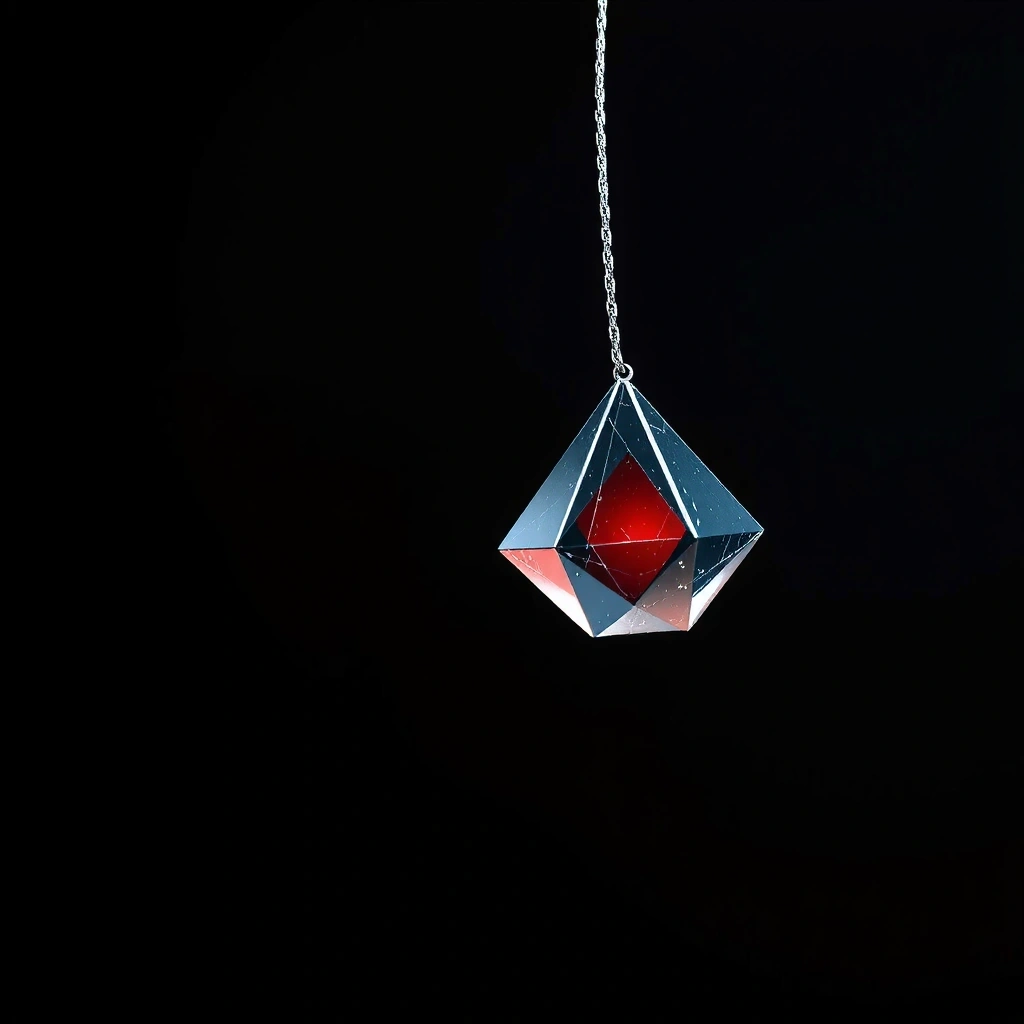 Geometric grid pattern